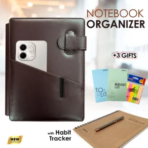 Professional Notebook Organizer - chocolate