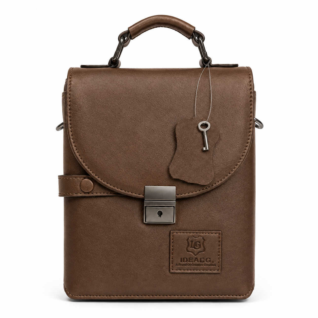 mans side bag chocolate mans side bag chocolate